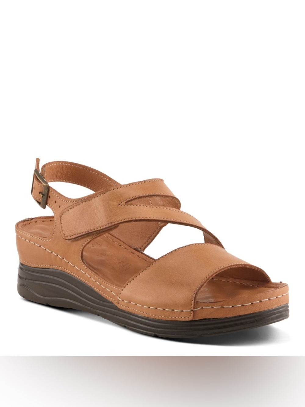 NWOB! Spring Step Griggs Sandal, CAMEL, 37 (6.5-7)